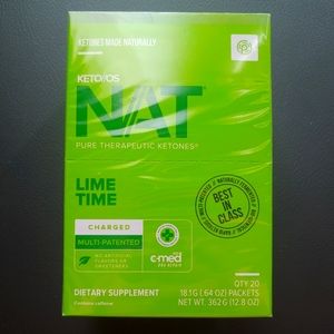 Pruvit Charged Lime Time NAT ketones